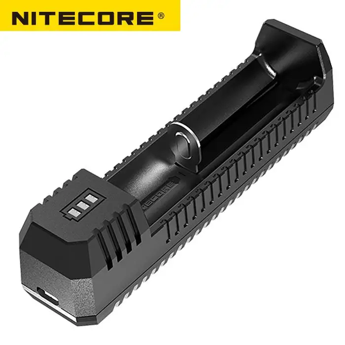 NITECORE UI1 UI2 Портативный USB Li-Ion Батарея Зарядное устройство совместимо с 26650 20700 21700 18650 16340 14500 Батарея