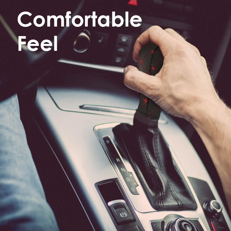 

Universal 2PCS/Set HandBrake Grip Cover Hand Brake Case & Gear Shift Case Auto Covers Protectors Car Interior Accessories