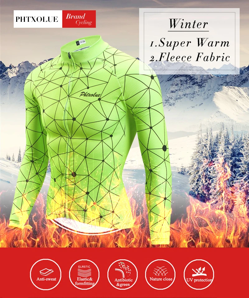 2.Winter Cycling Jersey