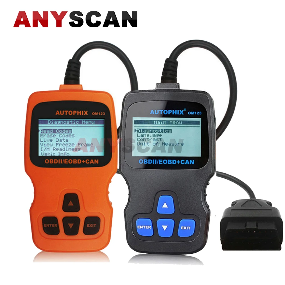 Цена за Autophix OM123 OBD2 EOBD CAN ручной Двигатель MIL Русский Сканер для Авто Диагностики ECU Code Reader Бесплатная Доставка Цена за Autophix OM123 OBD2 EOBD CAN ручной Двигатель MIL Русский Сканер для Авто Диагностики ECU Code Reader Бесплатная Доставка