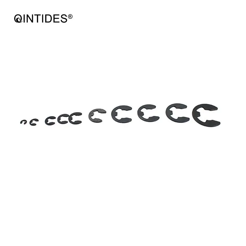 QINTIDES 300 шт удерживающее кольцо Circlip 65 марганцевая сталь GB896/DIN6799 шайба E тип
