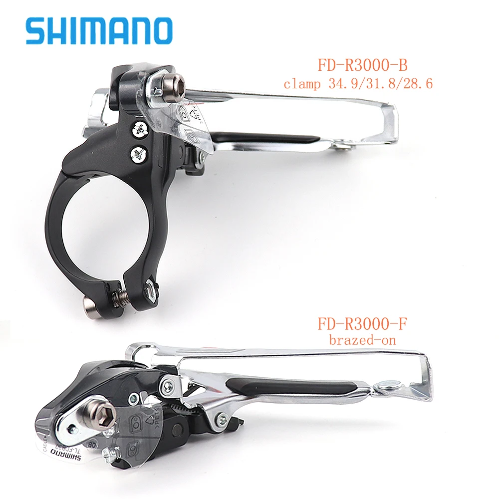 Shimano Sora FD-R3000 передний переключатель 2x9-скоростной для шоссейного велосипеда Shimano оригинальные товары Аксессуары для велосипеда