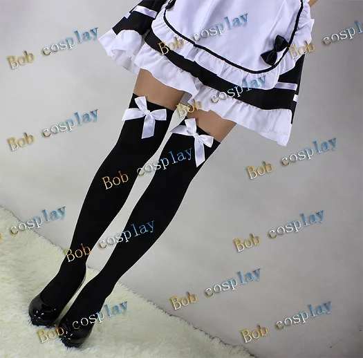 Buy free shipping Maid Bow Stockings Cosplay Socks