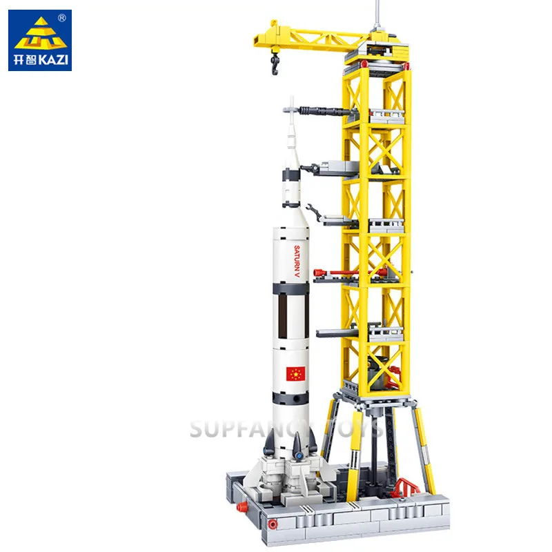 Aviation Technic Building Blocks Compatible LegoINGLs Outer Spaceship Satellite Model DIY Bricks Educational Toys For Children