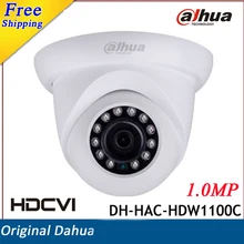 Brand Dahua 1280*720P 1.0MP HDCVI Camera CMOS Waterproof IR CUT Night Vision Security camera DH-HAC-HDW1100C, free shipping