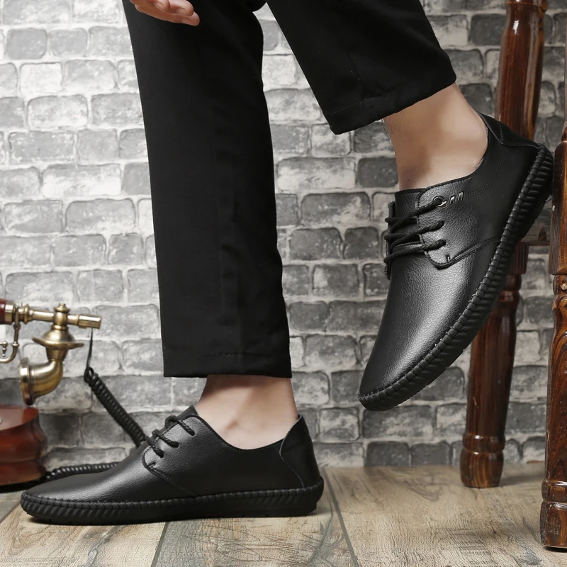 DXKZMCM Men's Casual Shoes Moccasins Men Loafers Luxury Brand Spring New Fashion Sneakers Male Boat Shoes