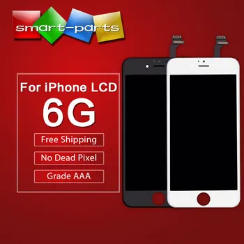 

50PCS No Dead Pixel LCD For Iphone 6 Screen Display Part Glass Touch Panel Digitizer Assembly Screen for iPhone 6 replacement