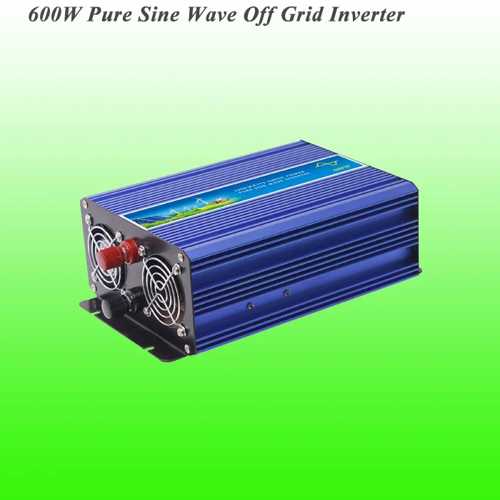 

2018 Hot Selling DC12V/24V/48V Input 600W Off Grid Pure Sine Wave Inverter CE/ROHS/ISO9001 Approved Wind Generator Inverter