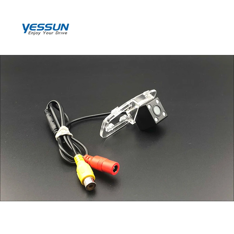 Yessun HD CCD камера ночного видения заднего вида для honda Jazz Fit 2001 2002 2003 2004 2005 2006 2007 2008