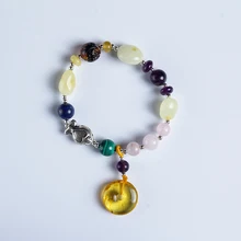 Настоящий Янтарный янтарь натуральный камень Шахта DIY сумки разбросанные бусины готовая ручная серия большие бусины серия BR301