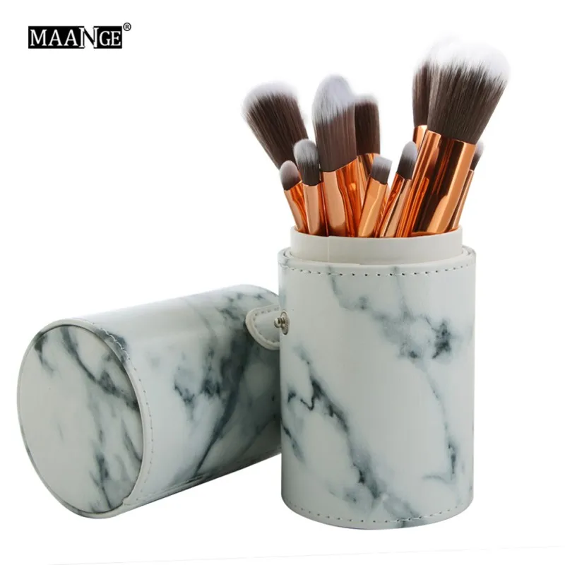 10pcs Makeup Brushes set with Storage box Cosmetics Brush Tools