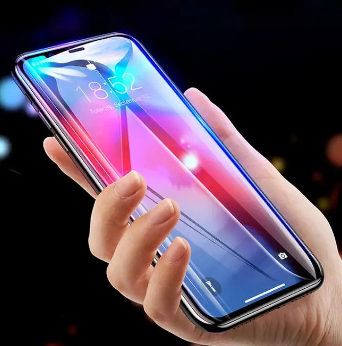 0 3 мм закаленное стекло для iPhone Xs Max XR защита экрана полное покрытие защитное 2018 |