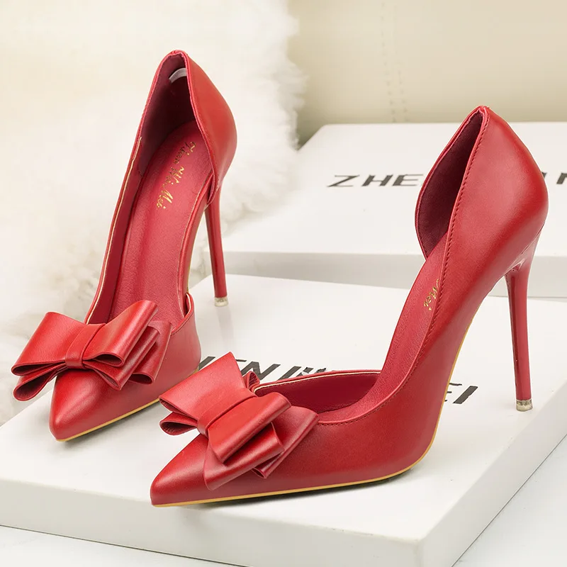 Nouvelle Mode Chaussures Femmes De Femme Pompes Marque Sexy 3168 Nude forme pu Mariage gris 2 rouge Toe Talons rose Mariée Hauts jaune Peep blanc Noir Plate Ciel htsCdQr