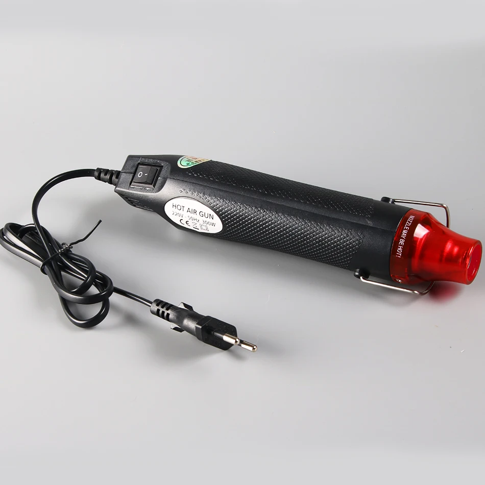 Hot air gun 220V 300W DIY Heat gun Power tool Hair dryer soldering Supporting Seat Shrink Plastic Hot air gun Soldering Heat gun (9)