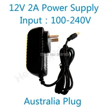 DC12V2A good quality Power supply adapter Australia plug for CCTV camera IP camera and DVR,AC100-240V to DC12V2A Converter