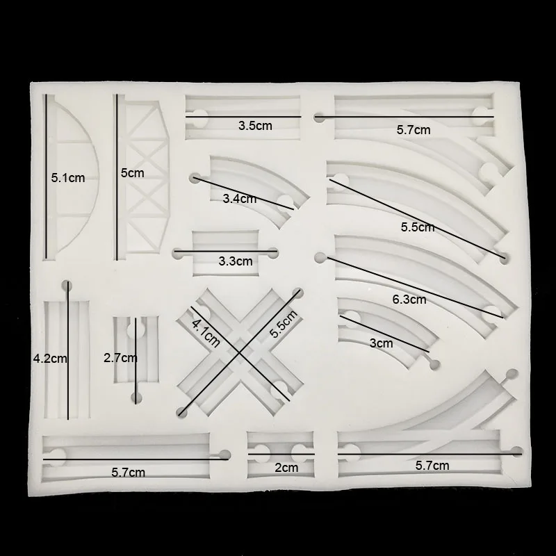 4 шт. поезд игрушечные грузовики строительные блоки силиконовые формы мыльная форма для поделок помадка-украшение для торта Форма для шоколадных конфет Кухня инструмент для выпечки