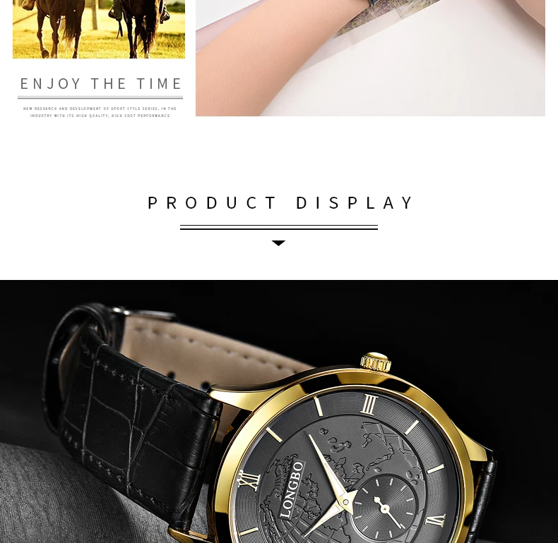 LONGBO 2017, Новая мода пара кварцевые часы Роскошные Водонепроницаемый Для женщин Для мужчин часы Повседневное любителей наручные часы