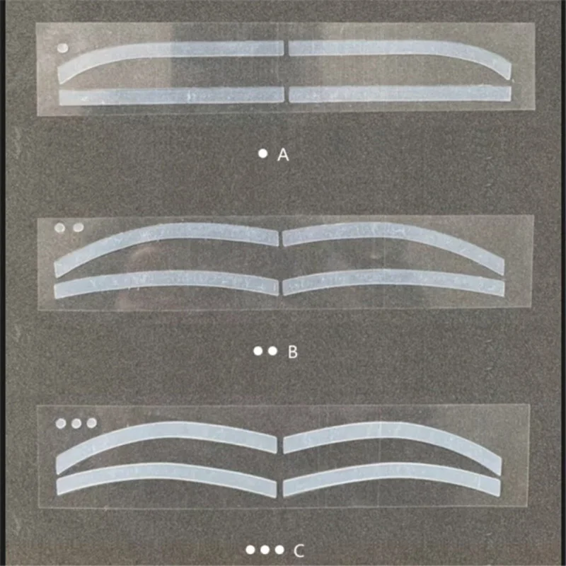 6 пар/партия, одноразовая бровь татуировки для формовки вспомогательный стикер Шаблоны трафарет для бровей 998