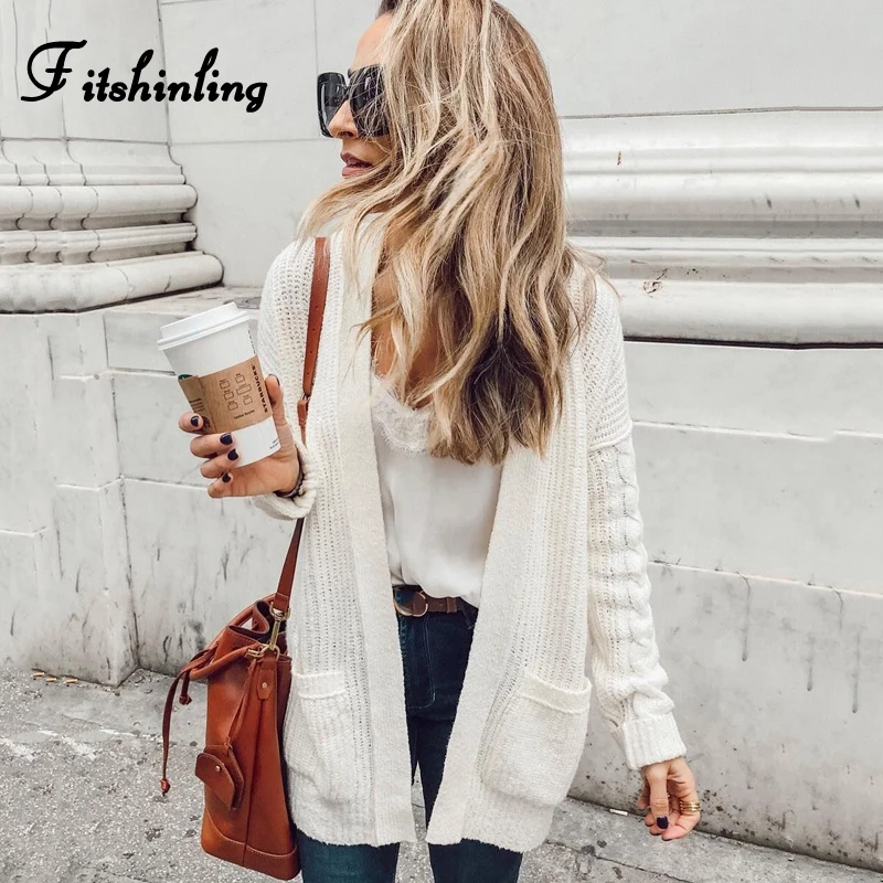 winter long cardigan women sweater (2)
