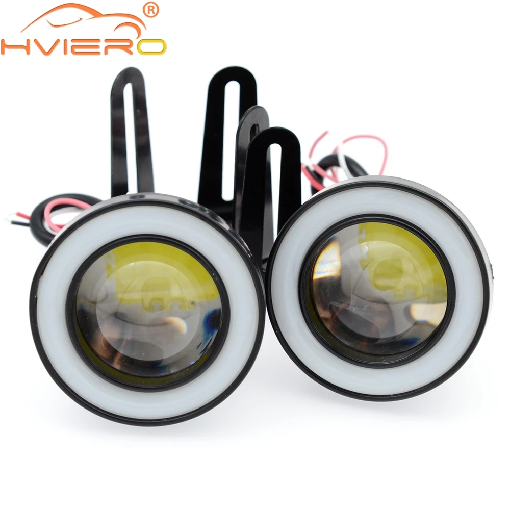 2X 3.5 3.0 2.5 inch COB led headlamp angel eyes drl hole ring Fog Lights lens Car Headlight Daytime running light 89mm 76mm 64mm 2X 3.5 3.0 2.5 inch COB led headlamp angel eyes drl hole ring Fog Lights lens Car Headlight Daytime running light 89mm 76mm 64mm