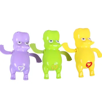 

Kids Plastic Floating Swimming Hippo Shape Bath Toy high quality Lovely Cute Educational Gift Kids Swimming Wind Up Bath Toy