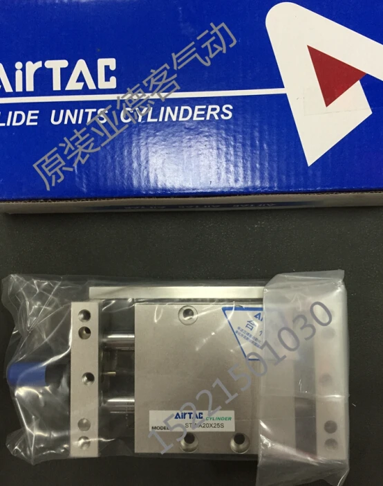 

Fixing plate Double Action Biaxial new original Pneumatic Actuator slider cylinder STWA20x100S