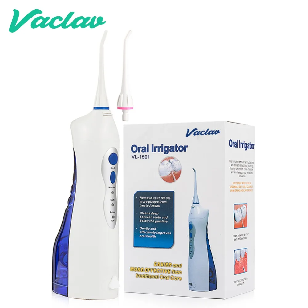 Вацлав Вода Flosser Стоматологическая ирригатор для полости рта зубная нить воды