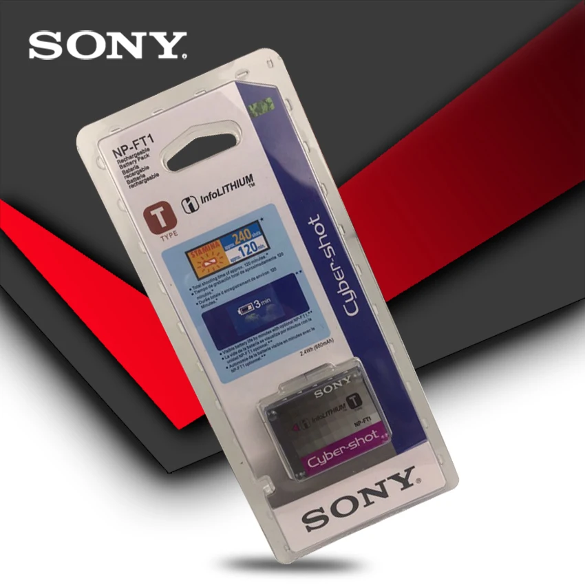 Оригинальная Аккумуляторная батарея для Фотоаппарата Sony Φ NP FT1 DSC T11 T5 T9 T10 T3 T33 T1 L1 M1