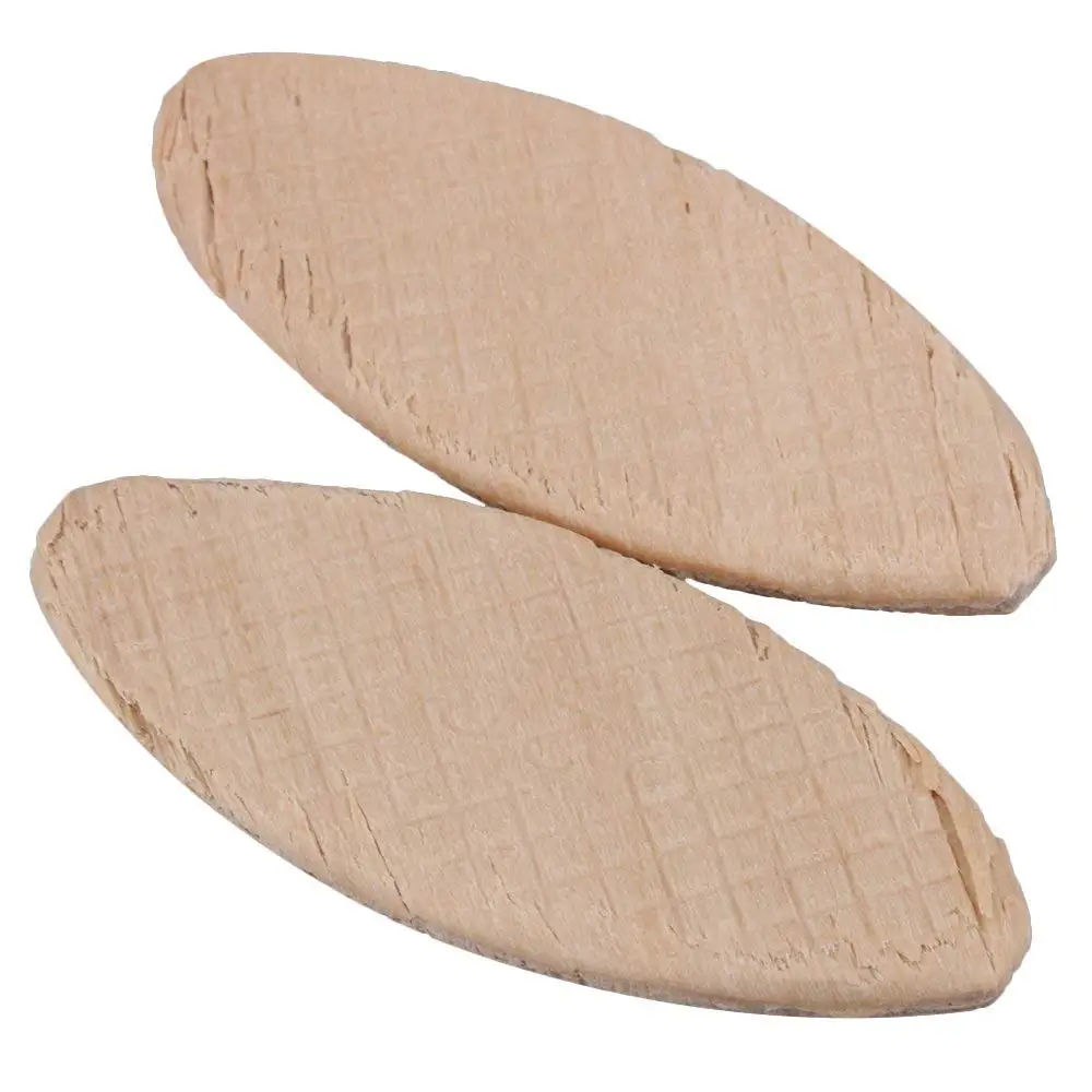 

100Pcs 5.7x2.7x0.4cm Beechwood Biscuit Jointers Connecting Plate for Joiners Woodworking
