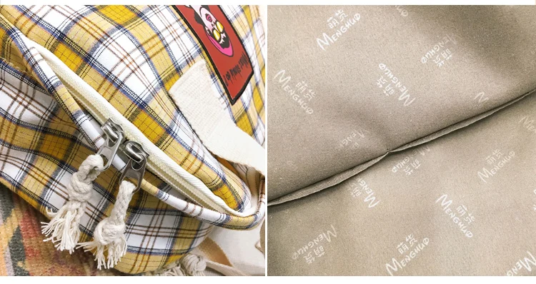 Новые модные клетчатые женские сумки через плечо, Дамский рюкзак высокого качества, вместительная Студенческая сумка, повседневные дикие дорожные сумки, рюкзак