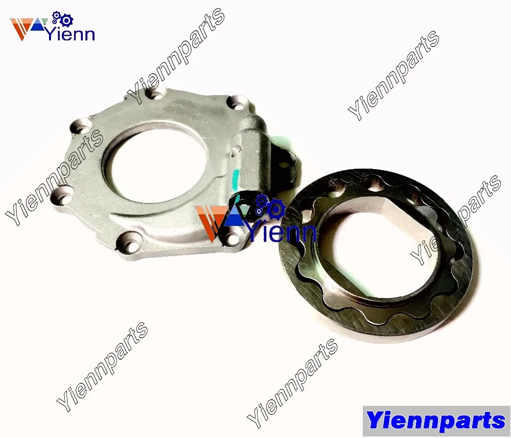 Для Yanmar 4TNV88 масляный насос Внутренний ротор 19802-32111 внешний ротор 19802-32120 Вт/крышка насоса подходит 4TNV88C запчасти дизельного двигателя