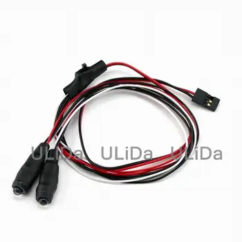 

FALCON 2Leds Angel Eyes & Demon Eyes LED Headlight Back Light for 1/10 RC Car