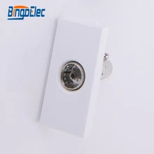 Три цвета 1/2 разъем для телевидения, ТВ разъем часть, без рамки, ЕС/Великобритания, горячая Распродажа