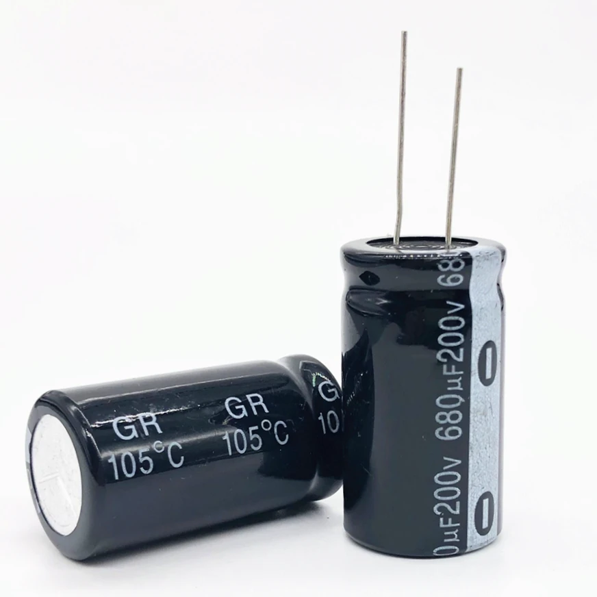 

2pcs/lot 200V 680UF 20% RADIAL aluminum electrolytic capacitor 680000nf 200V 680UF 20%
