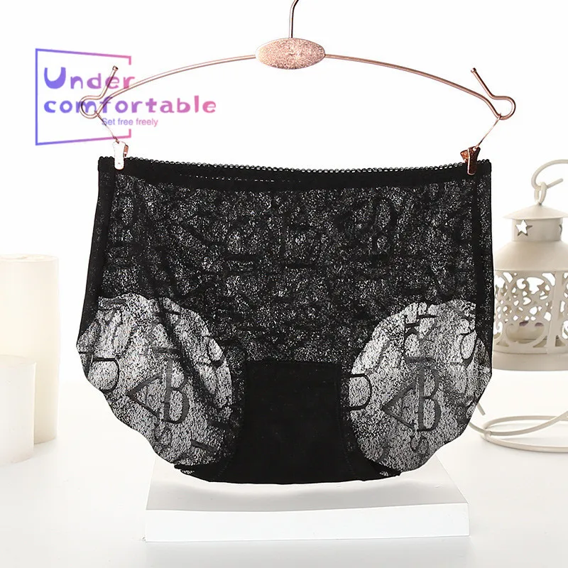 

New Thin Mesh Seamless Sexy Women Underwear One Piece Fitting Female Brief Girl All Matching Intimate