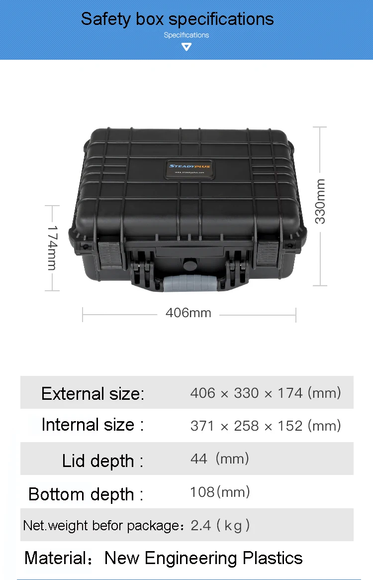 Профессиональные настройки DJI Spark все вокруг костюм Сейф чемодан защитный бокс защиты корпус водонепроницаемый кессона