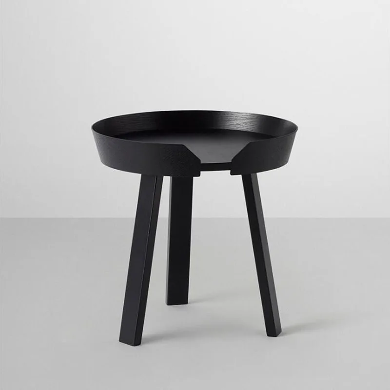 NEW Northern Europe small coffee table size combination of simple solid coffee small round table sofa edge several small Huxing NEW Northern Europe small coffee table size combination of simple solid coffee small round table sofa edge several small Huxing