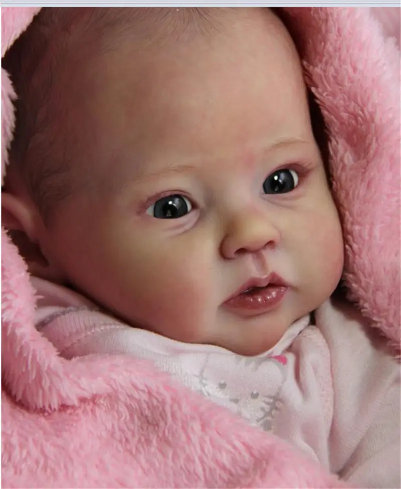 NPK 20 ''Reborn Doll Kit Limited Edidtion реалистичные мягкие силиконовые виниловые настоящие нежные на ощупь неокрашенные детали куклы аксессуары