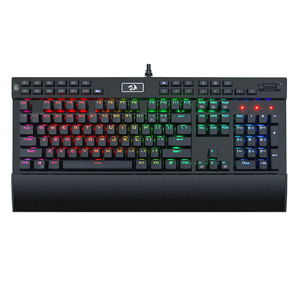 

2019 NEW Unique suspended keys design K550 USB Gaming Mechanical Backlit Ergonomic keyboard Single Key Light Breathing