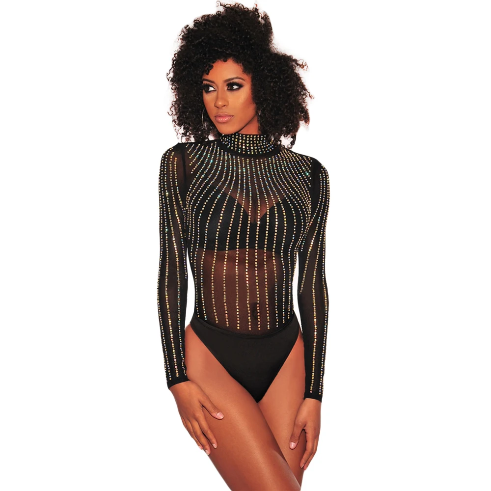 Black-Iridescent-Rhinestone-Studded-Mock-Neck-Long-Sleeves-Bodysuit-LC32341-2-31084 (1)