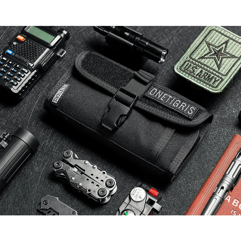 

OneTigris Tactical Horizontal Phone Pouch Molle 1000D Nylon for iPhone 6/6 plus/7/7 plus/8/8 plus iPhone XR iPhone XS