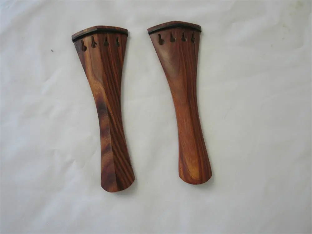 

High Grade Viola part,2pcs rosewood viola tailpieces 4/4, ebony ornament