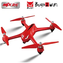 MJX R/C B2W Bugs 2 W Wifi FPV RC Drone GPS Brushless RC Quadcopter Drone Dengan 5G 1080 P hd Kamera Ketinggian Terus Tanpa Kepala RC Helico