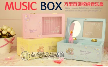 

Jewelry Storage Box Fur Elise Clockwork Cartoon Music Box Xmas Birthday Gifts