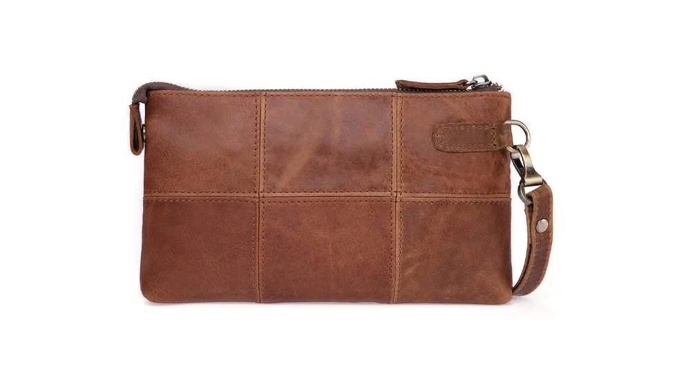 2073--Cow Leather Long Purse Wallet Multi-function Phone Bag--2_01 (9)