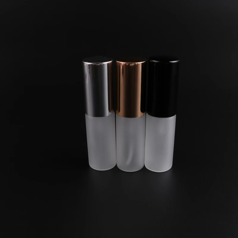 

5ml Frosted Clear Glass Bottles For Sprayer Pump Portable Empty Perfume Spray Bottles For Traveler