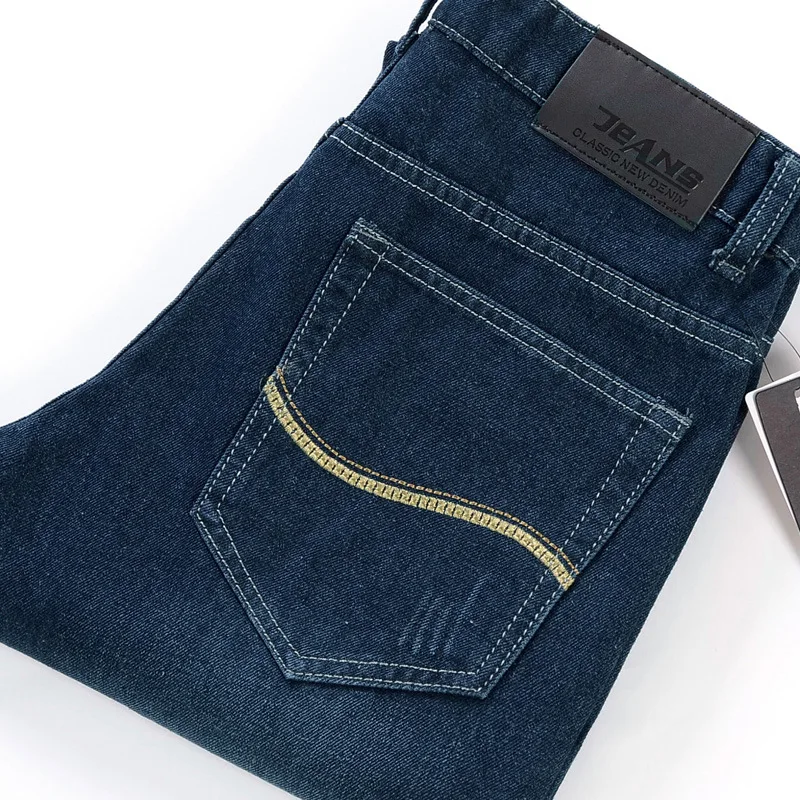 2018 New Fashion Arrival Casual Jeans For Men Jean Straigh Regular Fit Denim Pants Classic Trousers Tight Pant Solid Colors Hot