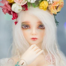 Стиль 1/4 Bjd кукла Красивая Rendia смола с макияжем для малышей для девочек подарок на день рождения