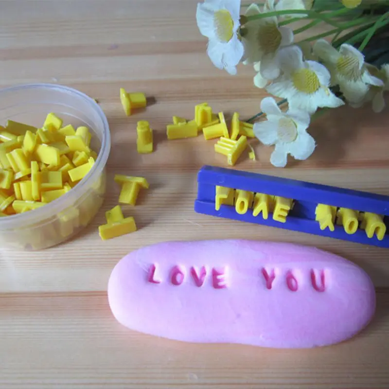 

Alphabet Letter Number Cookie Press Stamp Embosser Cutter Cookie Cutter Press Stamp Fondant Mould Cake Baking Molds Tools
