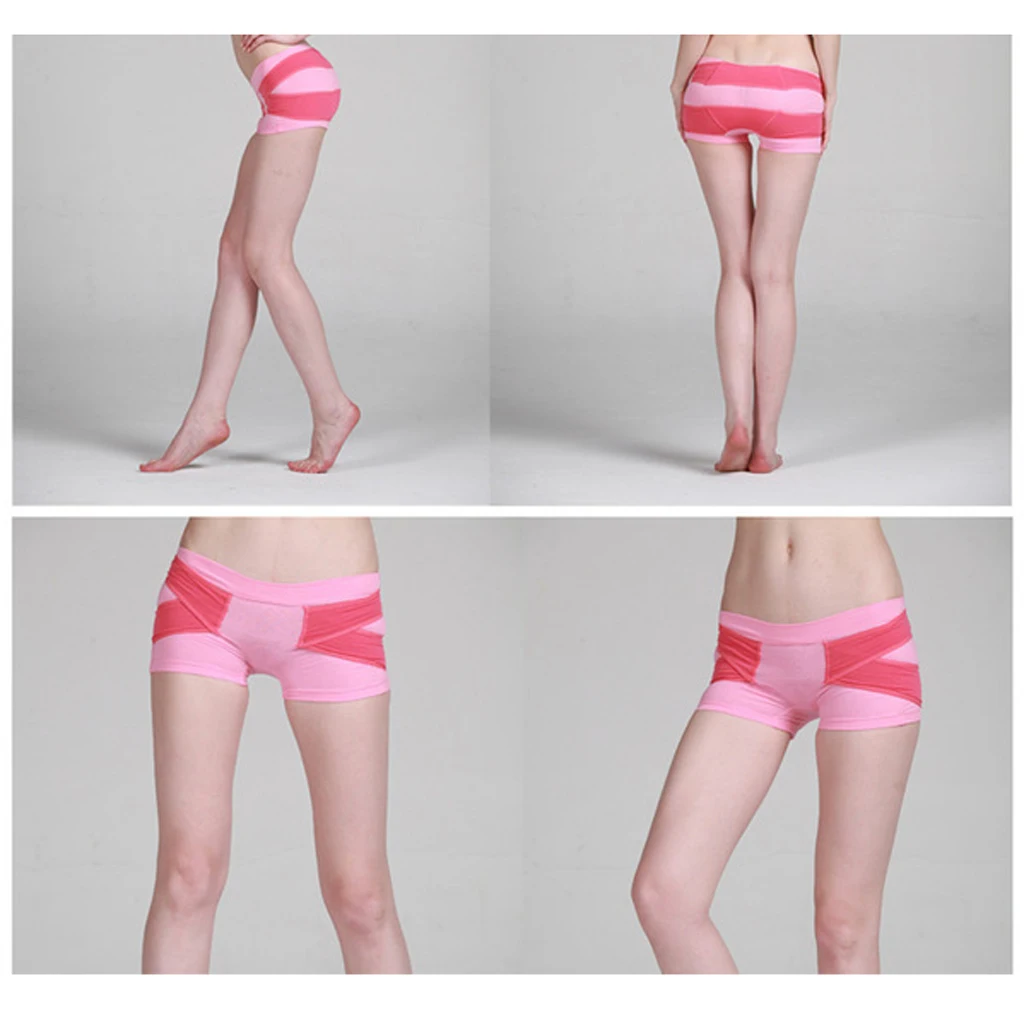 Sleeping Hip Pants Pelvic Correction Shorts Body Shaper Underwear Pink